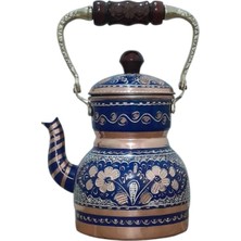 Adya Market Erzincan El Işleme Bakır Nostaljik Demlik 1,3 Lt