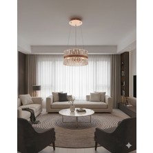 Light House Modern Sarkıt Akrilik Avize 3 Renk Modlu 50X100