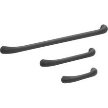 Hafele Splıt Kulp Antrasit 96MM