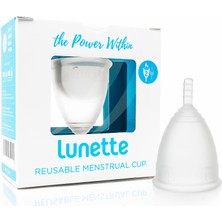 Lunette Adet Kabı- Model 2 Şeffaf Menstrual Kap