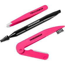 Tweezerman Mini Brow Rescue Kit - Mini Kaş Bakım Seti