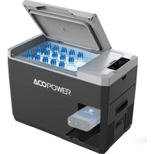 Acopower V28 12/24/220VOLT 28LITRE Kompresörlü Outdoor Oto Buzdolabı (Akü Dahil Değildir)