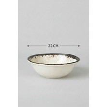 6'lı Valencia Salata Kasesi 22CM Dijital Mega Rinart