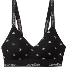 Calvin Klein Kadın Siyah Hafif Destekli Bralet Sütyen LV00QF8504