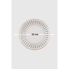6'lı Venue Çukur Tabak 23CM Dijital Sierra Rinart