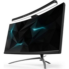 Yesnice Curved Monitör Lambası Asus Rog Strix XG32VC/TUF Gaming VG27VQ Uyumlu Kademeli 7 Farklı Renk Kolay Kurulum
