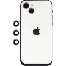 MarkEntegra Newface Iphone 14 Shine Kamera Lens - Rainbow