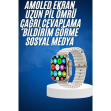 Nevamel Yeni Nesil Bluetooth Bağlantılı Akıllı Saat Sosyal Medya Girişli Uyku Takibi