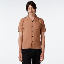The Hundreds Face Woven Erkek Kahverengi T-Shirt