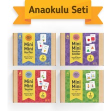 Küçük Krallık Anaokulu Seti Harfler, Sayılar, Renkler-Şekiller ve Kavramlar | 4lü Set