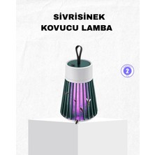 Die Grup Buğz Şarjlı Mor Işıklı Sivrisinek Öldürücü Lamba – Sessiz ve Kimyasal Içermez