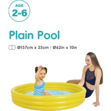 Birlik Oyuncak Marevia 3 Halka Tek Renk Çocuk Havuzu Büyük Boy 157X25CM-