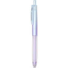 Writech W-0178 0,5mm Soft Grıp Mor Gövde Mavi Jel Kalem - 1 Adet