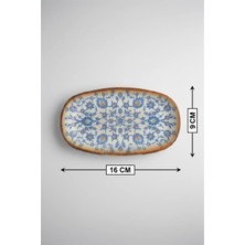 12'li Valencia Oval Kayık Tabak 16CM Dıgıtal Tiara-A Rinart