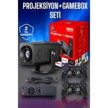 Pileli Store Bluetooth ve Yüksek Çözünürlükle Donatılmış Kompakt Projeksiyon Cihazı