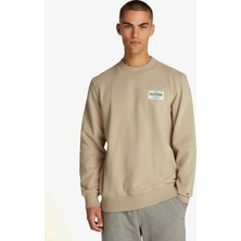 Tommy Hilfiger Monotype Label Erkek Haki Sweatshirt
