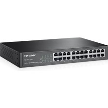 Bezos Tp-Lınk TL-SF1024D 24 Port 10/100 Metal Kasa Rackmount Swıtch