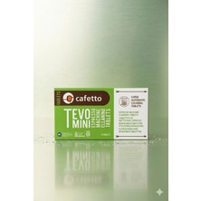 Cafetto Tevo Mini Espresso Makinesi Temizleme Tableti 8'li - Tüm Kahve Makineleri Uyumlu - Yağ Çözücü