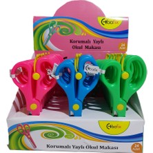 Bafix Okul Makası Korumalı Yaylı 13,5 Cm Bfx-Sa2050