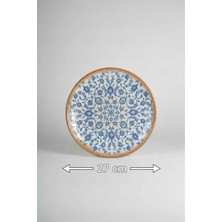 6'lı Valencia Servis Tabak 27CM Dijital Tiara-A Rinart