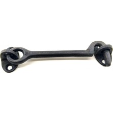 Epilons Antika Tarz Dekoratif Pirinç  Çengeli - 13CM, Oksit