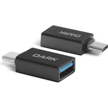 Bezos Dark Dk Ac U31X30 Usb3.1 Type-C - Usb3.0 Type-A Dönüştürücü