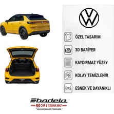 Badela Volkswagen T-Roc 2026 Model Uyumlu 3D Kauçuk Bagaj Havuzu (ÜST KADEME, Bagaj Eşik Hizasında kullanım)