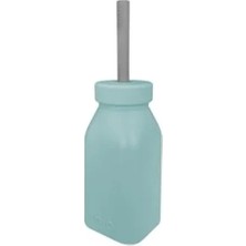 Calperia Aqua Green/powder Grey Renkli Şişe ve Pipet Seti