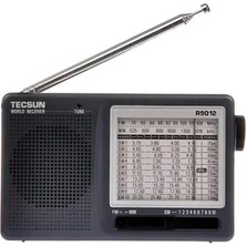 Tecsun R9012 Transistörlü 12 Bandlı Kısa Dalga Analog Radyo