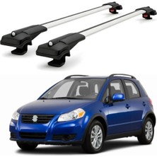 Cross Oto Aksesuarları Suzuki Sx4 Crossover 2006–2012 Için Ara Atkı Tavan Barı , Araca Özel , Kilitlenebilir Araç Üstü Ekipman Taşıma Barı (2 Adet)