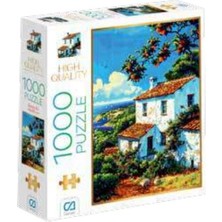 Ematcrt Beyaz Ev Puzzle 1000