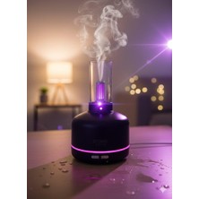 Ferro Bh-07 Şömine Tasarımlı 200ML Hava Nemlendirici ve Aroma Difüzörü Siyah