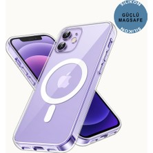 Mtl iPhone 12 / Iphone 12 Pro Uyumlu Şeffaf Magsafe Kılıf Safe Silikon