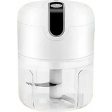 Ucuz Tekno Mini El Rondosu Şarjlı Doğrayıcı Taşınabilir Rondo Blender 250 ml