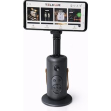 Telkur 360° Akıllı Yüz Takip Teknolojisi | Otomatik Face Tracking, Aı Destekli Akıllı Kadrajlama ve Hareket Takibi Q04