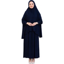 Modish Group Iki Parça Namaz Elbisesi – Uzun Pamuklu Tesettür Giyim Abaya & Başörtüsü Set