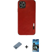İlk El Grup Pilelistore™ iPhone 11 Pro Kılıf Doruk Asil Koleksiyonu - Siyah 34D Izgaralı Cam + Shine Kamera Lens Koruma Cam - Mı