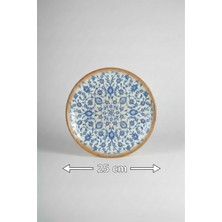 6'lı Valencia Servis Tabak 25CM Dijital Tiara-A Rinart