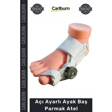 Carlburn #atel Hallux Valgus Ortopedik Gece Gündüz Bunion Koruma Destek Açı Ayarlı Ayak Baş Parmak Atel