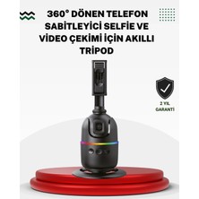 Nemere Sosyal Medya Içerikleri Için Otomatik Yüz Takipli 360° Döner Gimbal Stand
