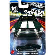 Calperia Yeşil 1967 Özel Mustang Diecast Araç, 1:64 Ölçek