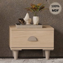 Flances Ladin Mdf Ayaklı Tasarım Komodin