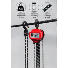 GAP Tools Zincirli Caraskallar 3ton 3metre I GPC-3T3M
