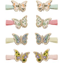 Mimi & Lula Floral Butterfly Mini 8'li Toka