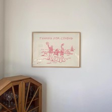 Ninastore Vintage Denizci "geldiğiniz Için Teşekkürler" Sanat Baskısı (Baskı - Yatay)