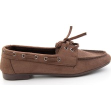 Bambi Kahve  Kadın Loafer Ayakkabı K01503727572