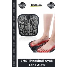 Carlburn #tensaleti Masaj Terapi Ems Titreşimli Taşınabilir Ayarlanabilir Rahatlatıcı Pratik Ayak Tens Aleti