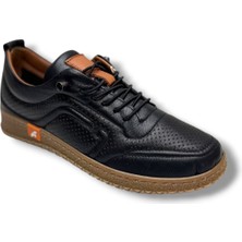 Cakgo Malawi 3630-26 Hakiki Deri Lazerli Ultra Soft Anatomik Casual Kadın Ayakkabı