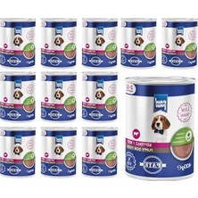 MarkEntegra Yavru Köpek Biftekli Pate 400 gr x 12 Adet