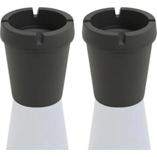 Calperia 10 cm Kapaklı Kokusuz Araç Içi Küllük, Kompakt Tasarım ve Şıklık